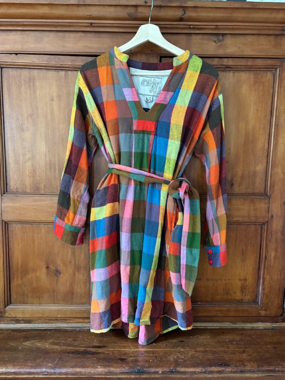 Ace & Jig dress in dance textile -- size S